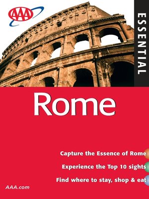 cover image of AAA Essential Rome